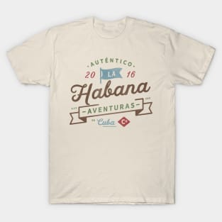 Autentico La Habana Aventuras T-Shirt